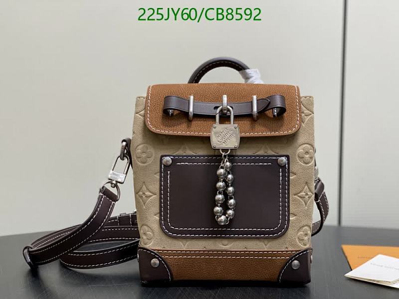 Louis Vuitton Monogram Canvas & Leather Trunk Backpack