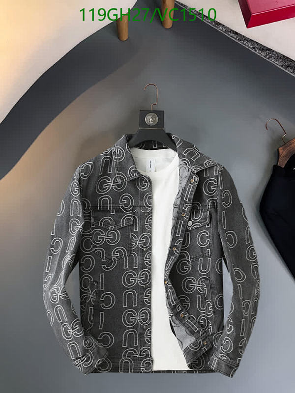 Gucci Men's Monogram Denim Jacket - Stylish & Versatile Outerwear