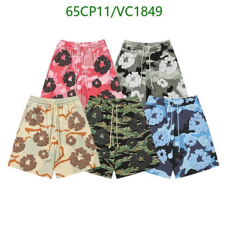 Denim Tears Camouflage Pattern Shorts for Casual Wear - VC1849
