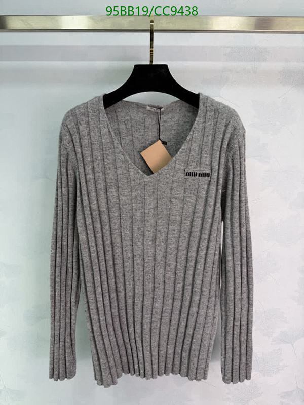 Miu Miu Ribbed V-Neck Cashmere Sweater - Women's Designer Knit