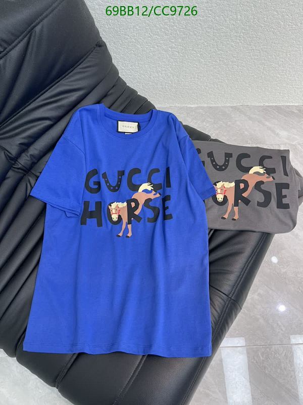 Gucci Horse Graphic Cotton T-Shirt for Men & Women