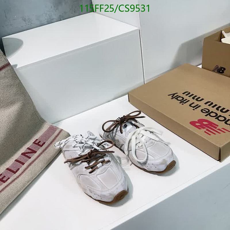 Miu Miu Women's White Leather and Mesh Low-Top Sneakers