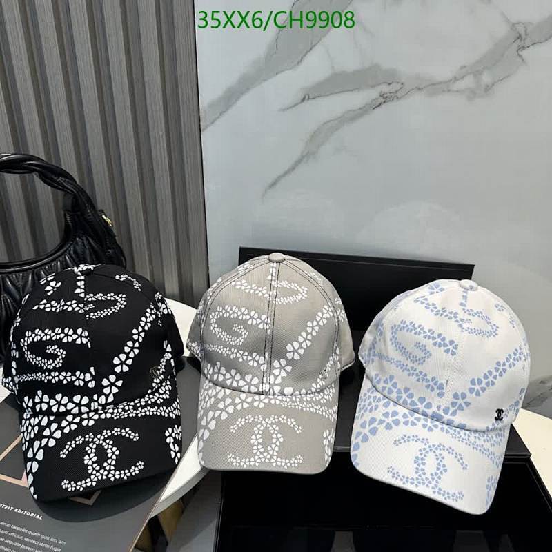 Chanel Baseball Cap with Floral CC Logo - Stylish and Versatile Headwear
