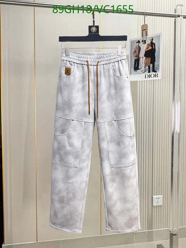 Louis Vuitton Unisex Cotton Blend Tie-Dye Jogger Pants - Comfortable & Stylish 7 Louis Vuitton Unisex Cotton Blend Tie-Dye Jogger Pants - Comfortable & Stylish