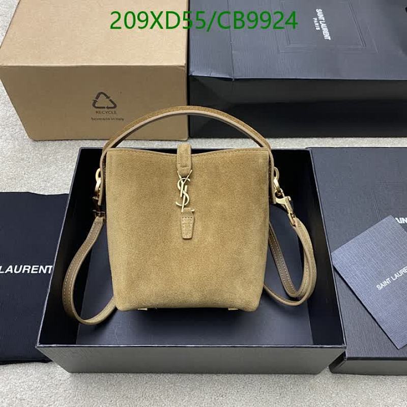 Yves Saint Laurent Suede Bucket Bag