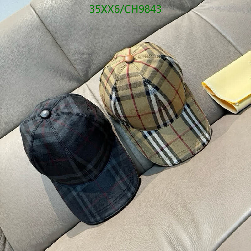 Burberry Haymarket Check Baseball Cap - Classic Plaid Design