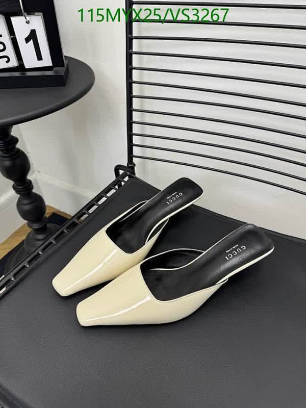 Products 25 Gucci Women's Square Toe Mules - Elegant Sheepskin & Leather Slip-On Heels