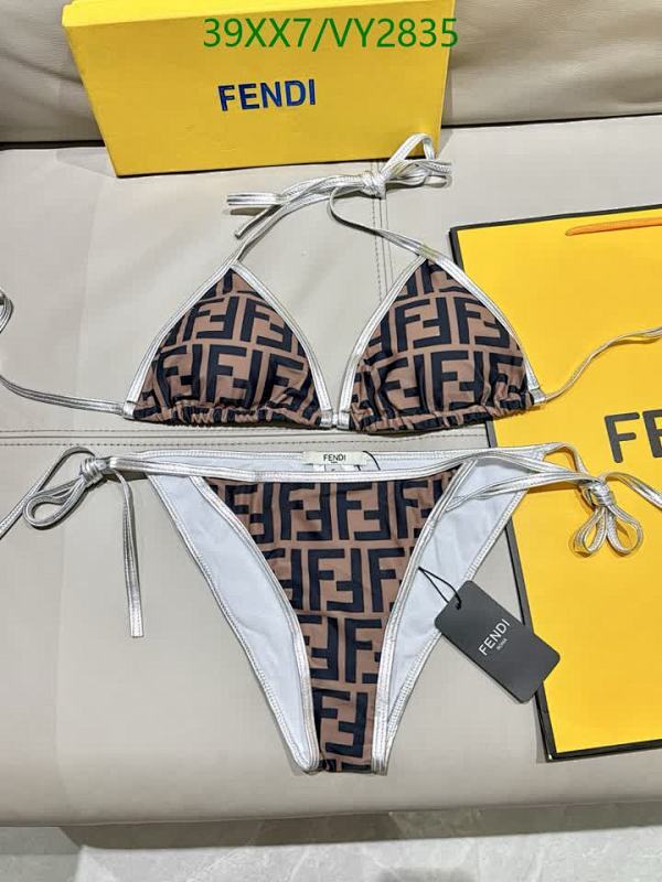 Fendi FF Logo Bikini Swimsuit Set for Women - Stylish Beachwear