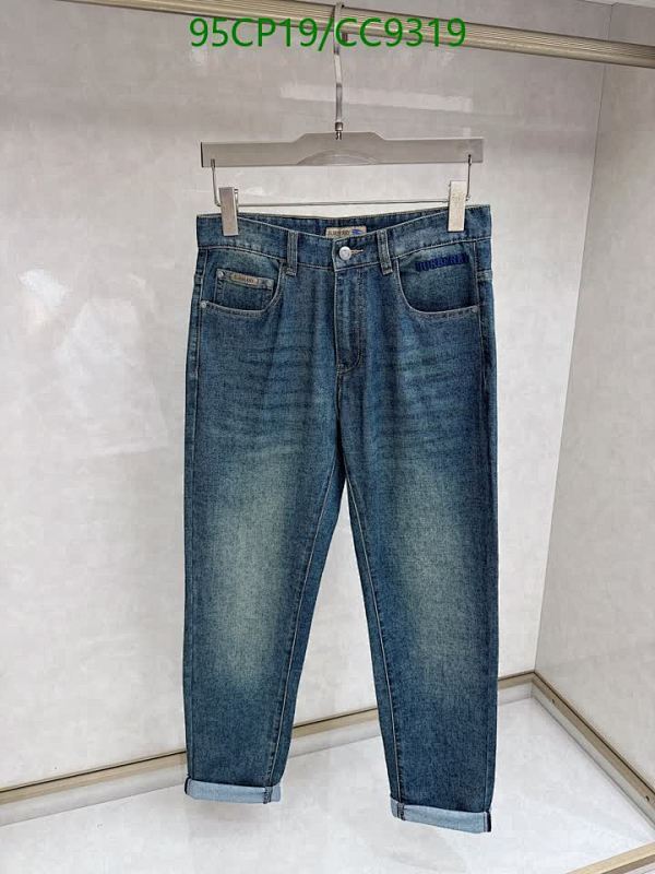 Burberry Men's Classic Fit Blue Wash Denim Jeans