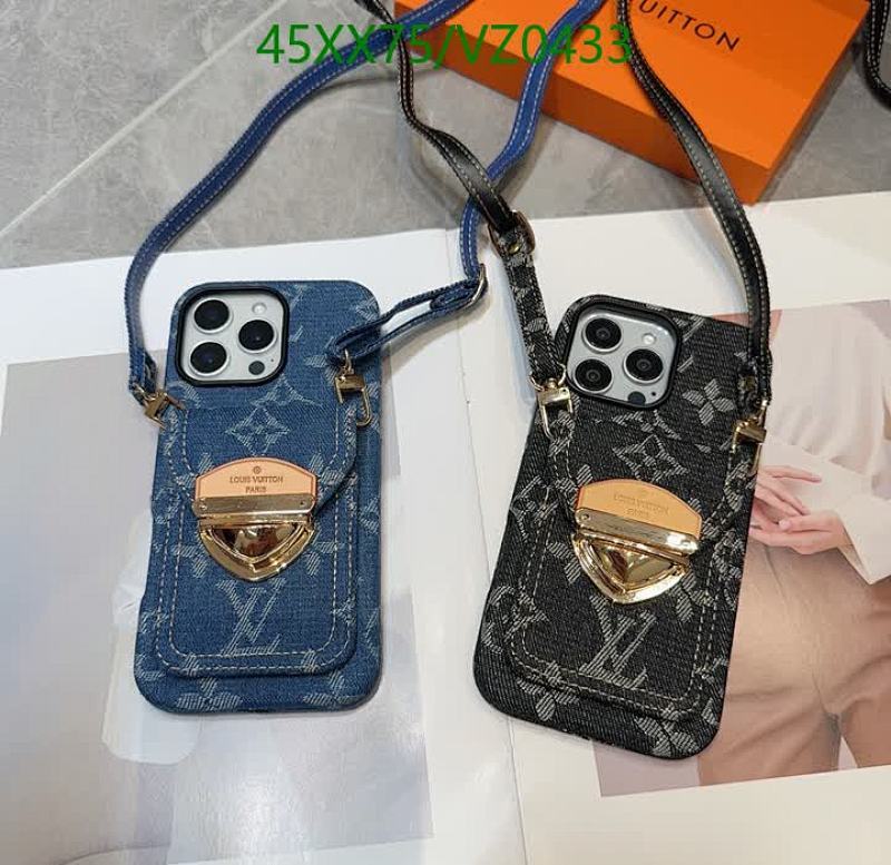 Louis Vuitton Monogram Denim iPhone Case with Crossbody Strap - All Models