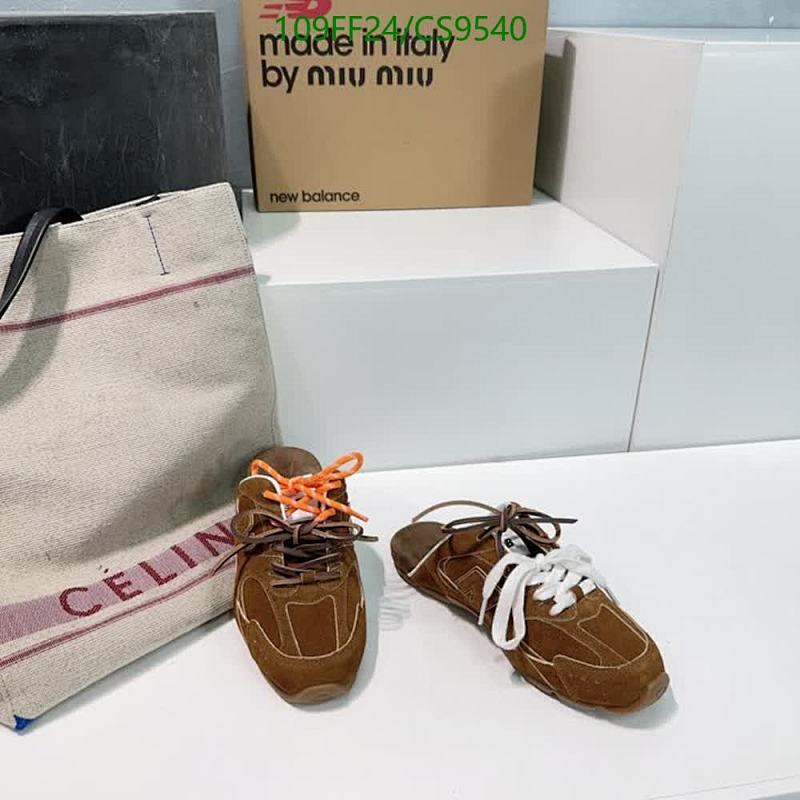 Miu Miu Women's Suede and Mesh Sneakers - Brown
