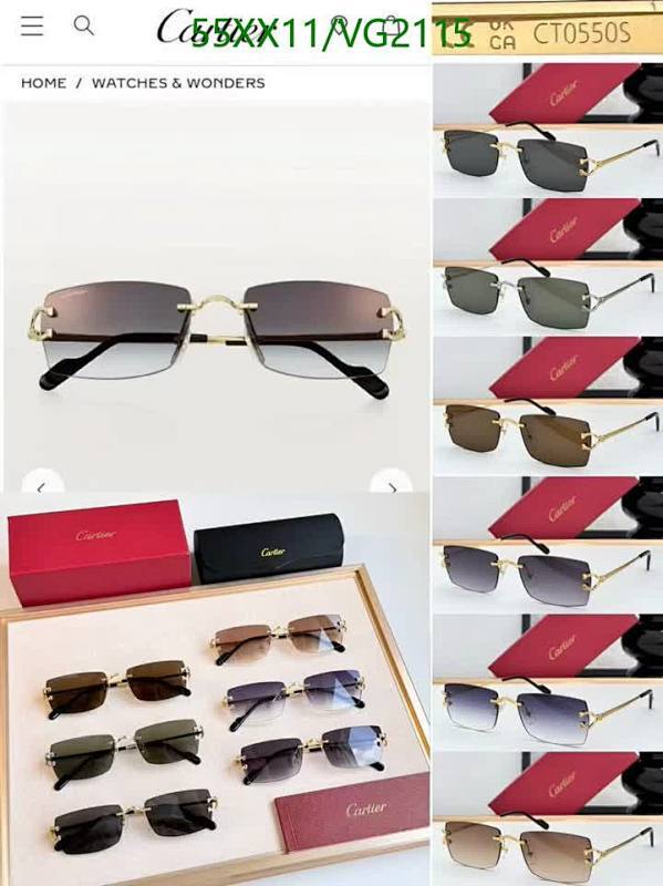 Cartier Rimless Gradient Sunglasses for Women - Elegant UV Protection Eyewear 2 Cartier Rimless Gradient Sunglasses for Women - Elegant UV Protection Eyewear