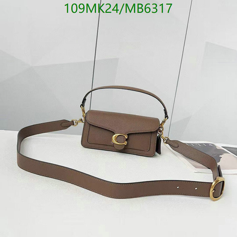 Coach Tabby Shoulder Bag 20 in Grey Leather - Versatile & Stylish Handbag