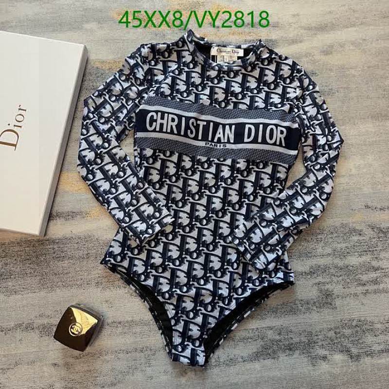 Dior Long Sleeve Monogram Swimsuit for Women - Stylish One-Piece Bodysuit 7 Dior Long Sleeve Monogram Swimsuit for Women - Stylish One-Piece Bodysuit