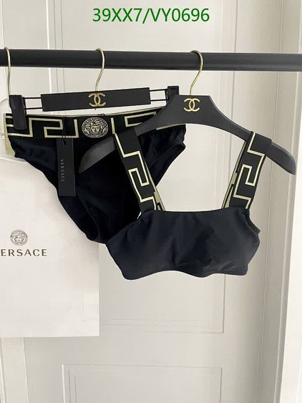 Versace Medusa Black Two-Piece Swimsuit for Women - Luxury Beachwear