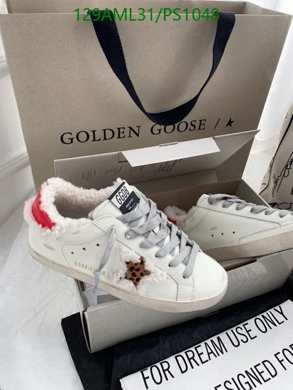 Golden Goose Women's Super-Star Low Top Sneakers - Cowhide & Wool Finish