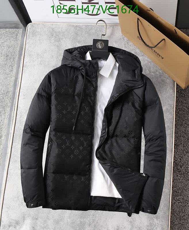 Louis Vuitton Women's Monogram Down Jacket - Stylish & Warm Winter Outerwear