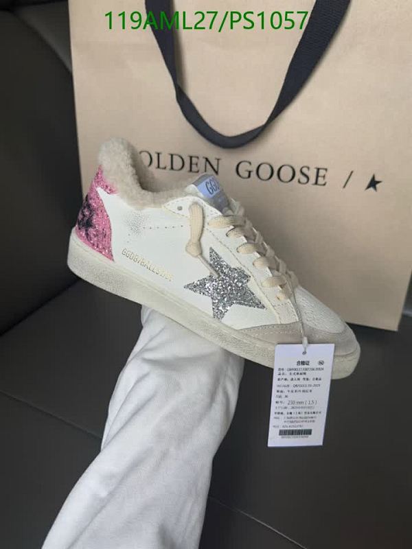 Golden Goose Women's Super-Star Sneakers - White Leather & Glitter Star
