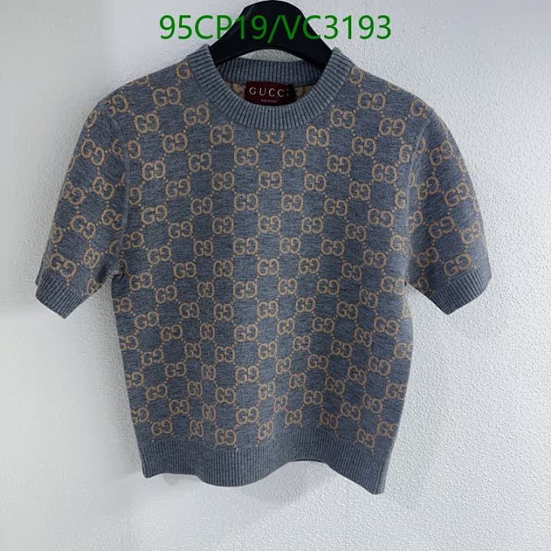 Products 27 Gucci GG Monogram Short Sleeve Knit Top - Timeless Luxury for Women