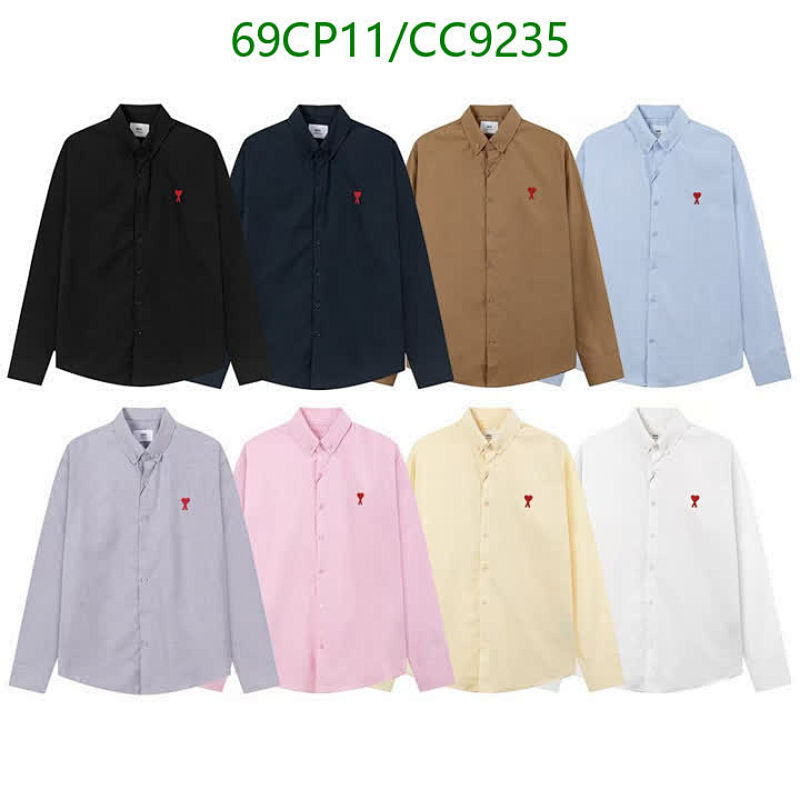 AMI Paris Cotton Button-Down Shirt - Classic Style for All Genders