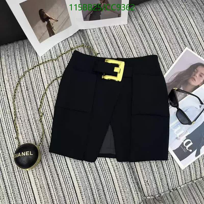 Balenciaga Women's Black Belted Pocket Mini Skirt