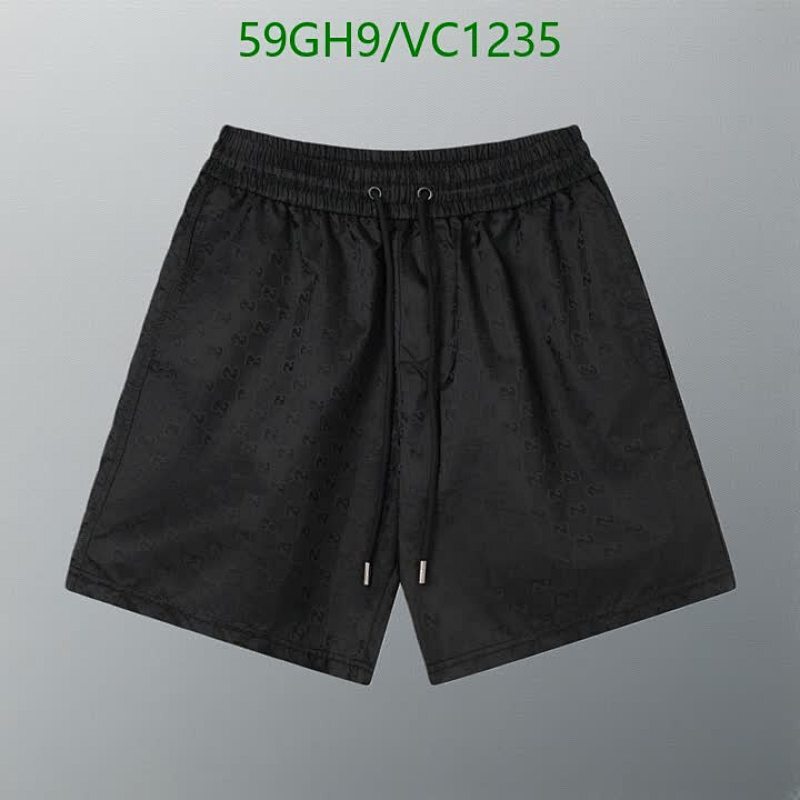 Gucci Men's Black Beach Shorts with Monogram Pattern - Comfortable & Stylish