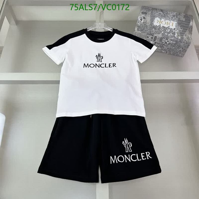 Moncler Kids White & Black Cotton T-Shirt and Shorts Set 29 Moncler Kids White & Black Cotton T-Shirt and Shorts Set