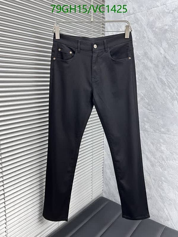 D&G Men's Classic Black Denim Jeans - Versatile Straight Leg Design