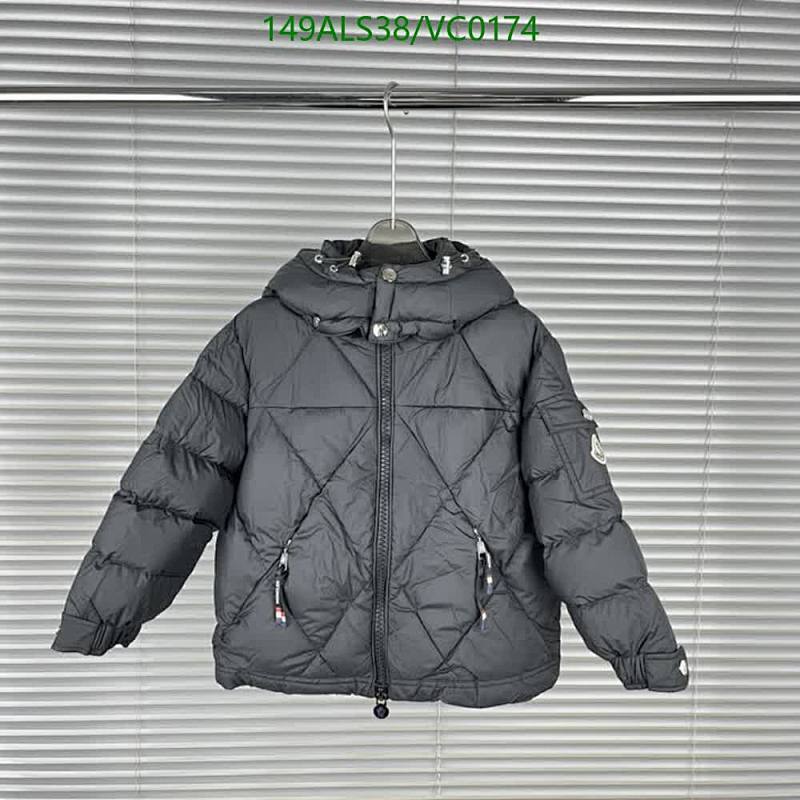 Moncler Kids' Quilted Down Jacket - Warm & Stylish Outerwear for Children