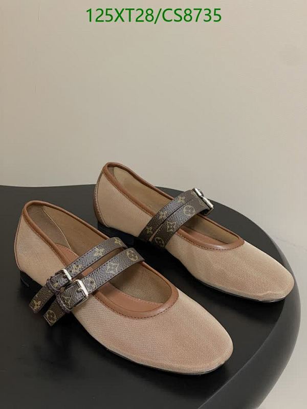 Louis Vuitton Women's Mary Jane Flats with Monogram Straps