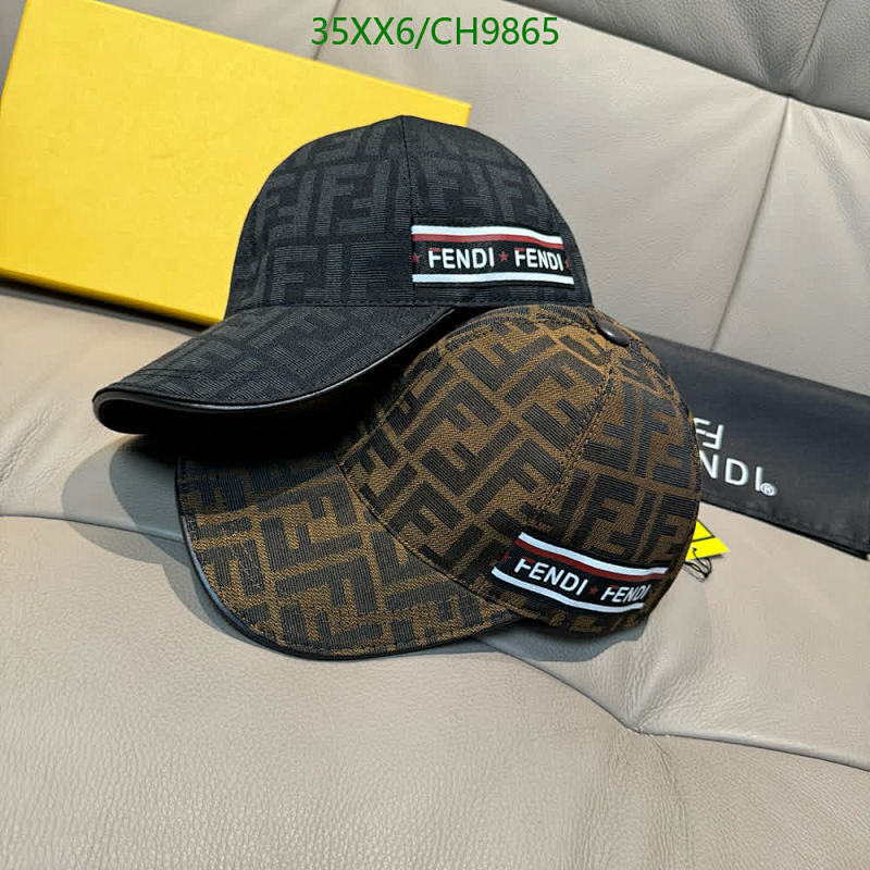 Fendi FF Motif Baseball Cap - Iconic Style for Men and Women
