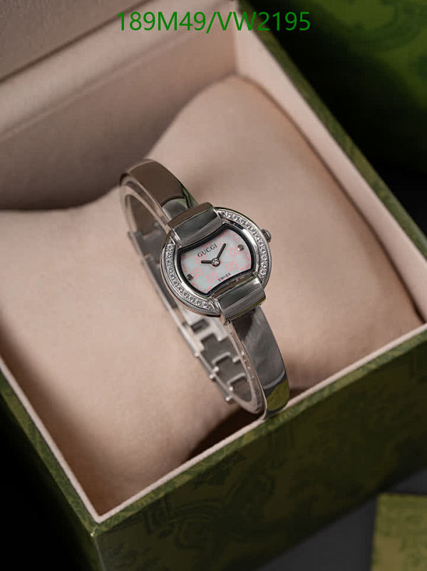 Gucci Women's Quartz Watch - Stainless Steel with Sapphire Glass & Diamonds