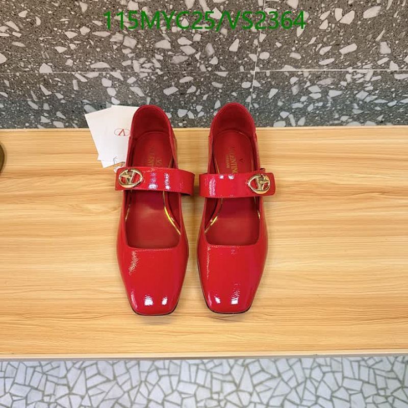 Valentino Garavani Women's Red Patent Leather Mary Jane Pumps with VLogo