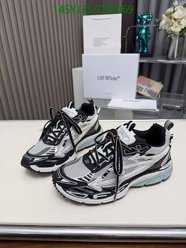 Off-White Unisex Low-Top Lace-Up Fashion Sneakers