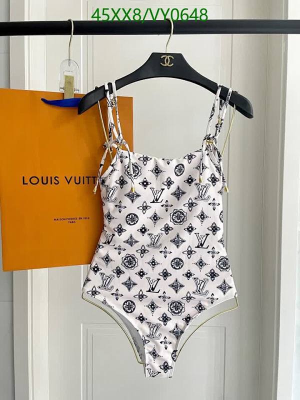 Louis Vuitton Monogram One-Piece Swimsuit for Women - Luxury Designer Beachwear