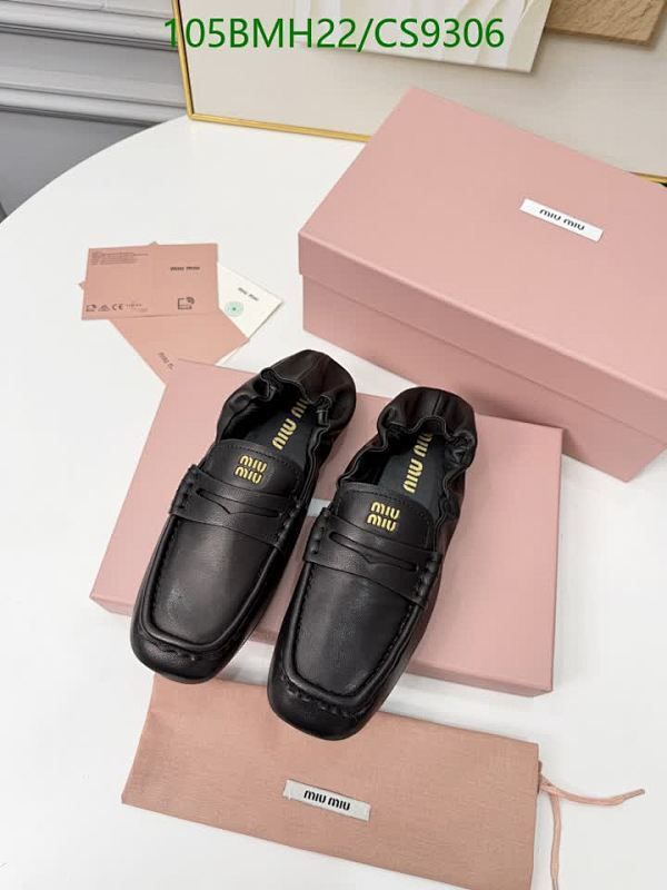 Miu Miu Women's Black Sheepskin Loafers - Comfortable & Stylish