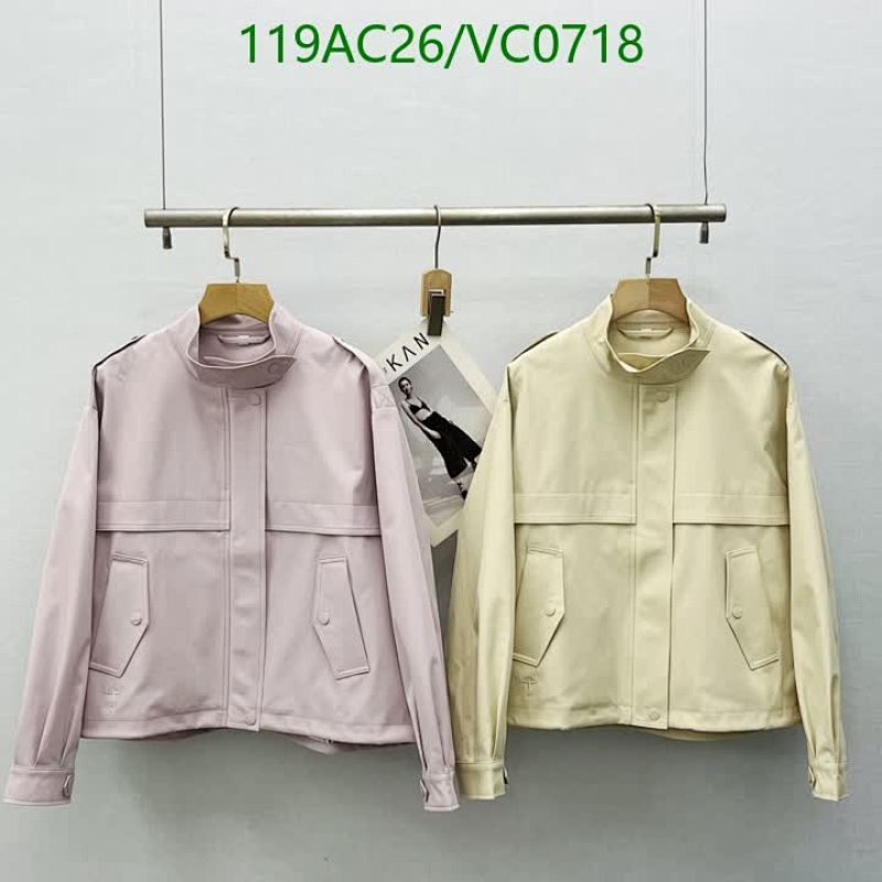 Burberry Stylish Cotton Jacket for Women - Casual Stand Collar Outerwear