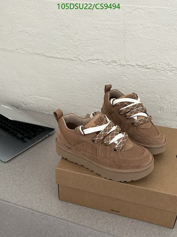 Ugg Women's Brown Canvas Low-Top Lace-Up Fashion Sneakers EU 35-40