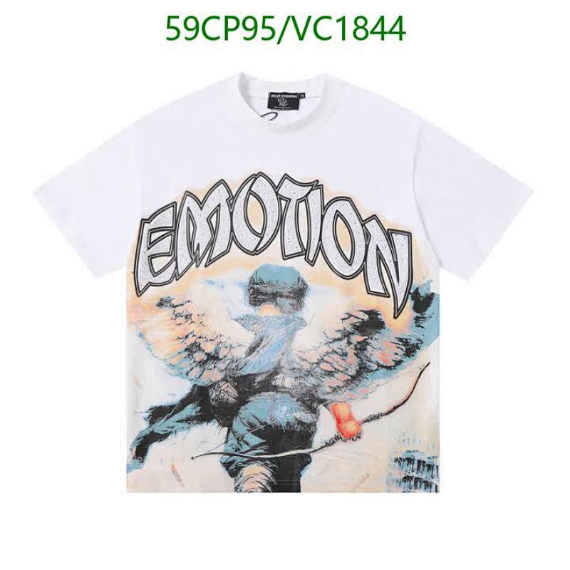 Denim Tears Men's Cotton "Emotion" Graphic Print Short Sleeve T-Shirt