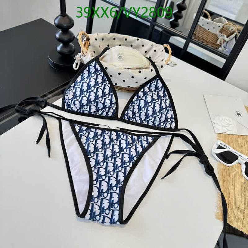 Diorr Monogram Two-Piece Swimsuit for Women - Stylish Beachwear Bikini Set