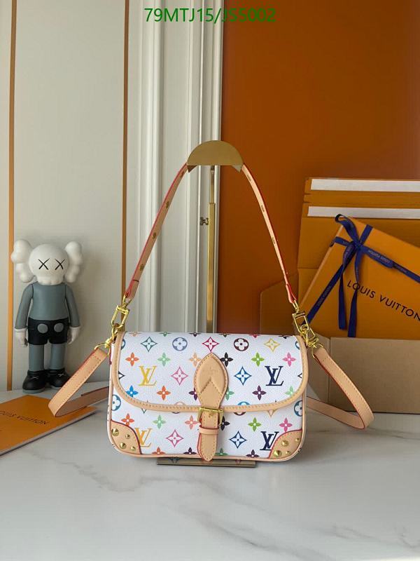 Louis Vuitton Monogram Multicolor Coated Canvas & Leather Crossbody Bag