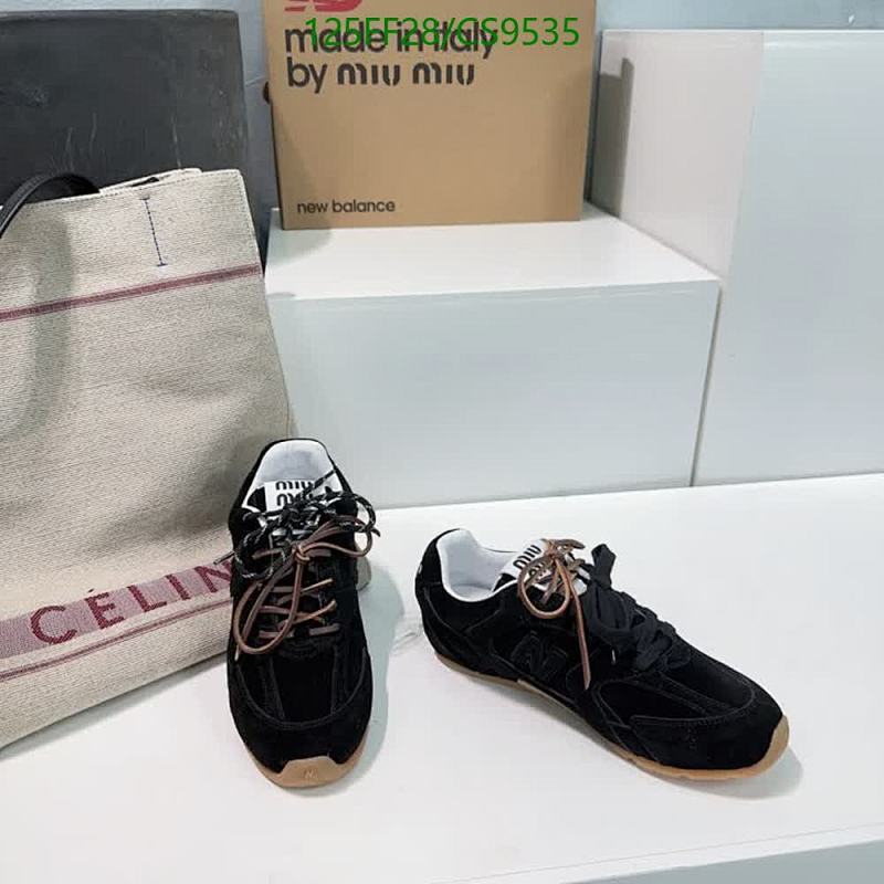 Miu Miu Women's Black Suede & Mesh Lace-Up Sneakers - EU 35-45