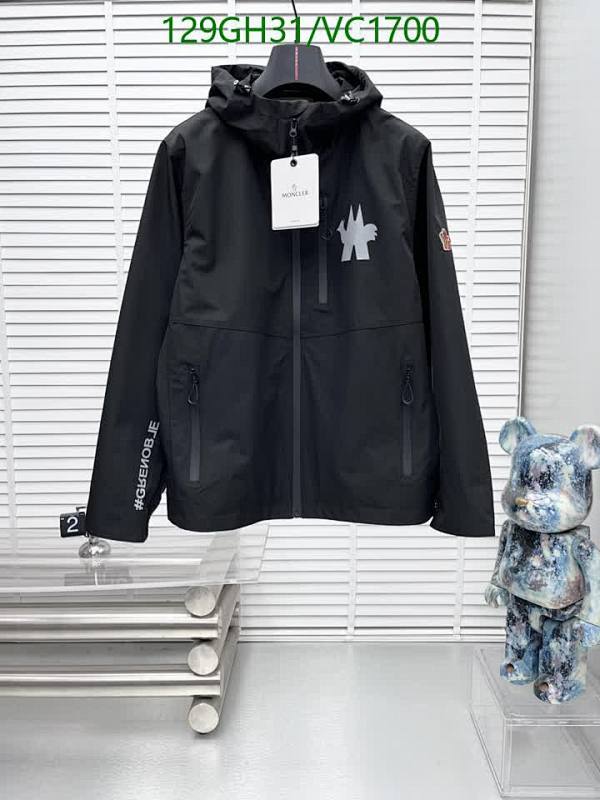 Moncler Men's Lightweight Hooded Jacket - Weather-Resistant & Stylish Outerwear