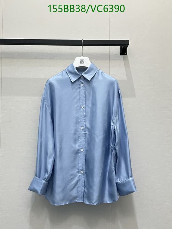 Loewe Luxury Silk Button-Down Shirt for Women - Elegant & Comfortable 46 Loewe Luxury Silk Button-Down Shirt for Women - Elegant & Comfortable