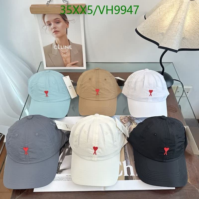 AMI Paris De Coeur Embroidered Baseball Cap - Stylish & Adjustable for All Seasons