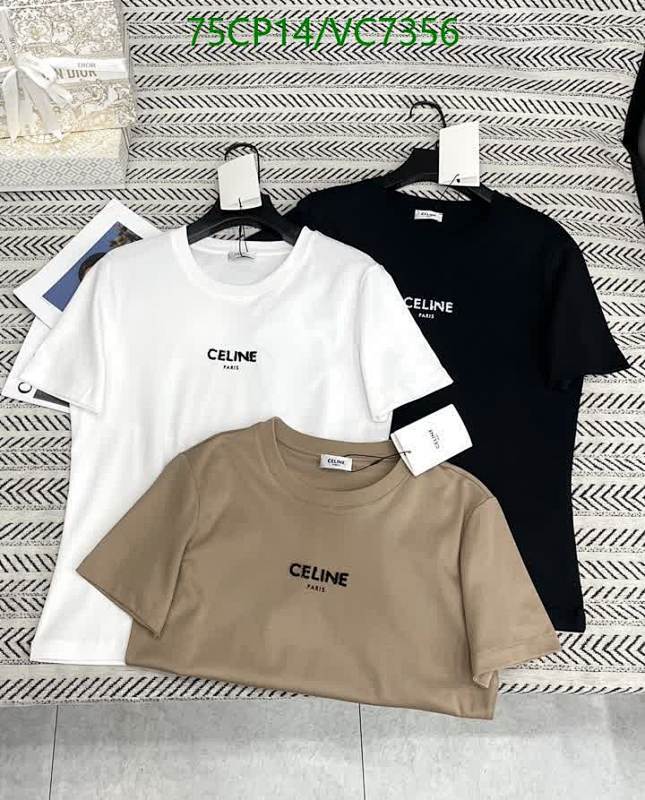 Celine Paris Cotton Short Sleeve T-Shirt for Men - VC7356