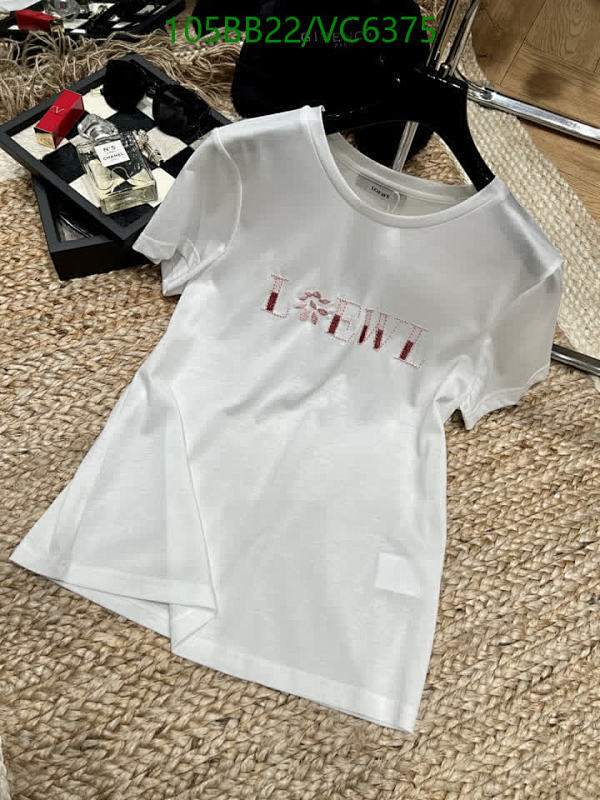 Loewe Luxury Cotton Embroidered Logo T-Shirt for Everyday Style