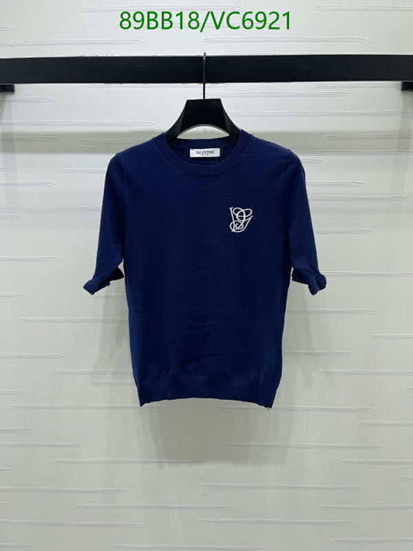 Valentino Women's Wool Knitted Short Sleeve Top - Elegant & Comfortable