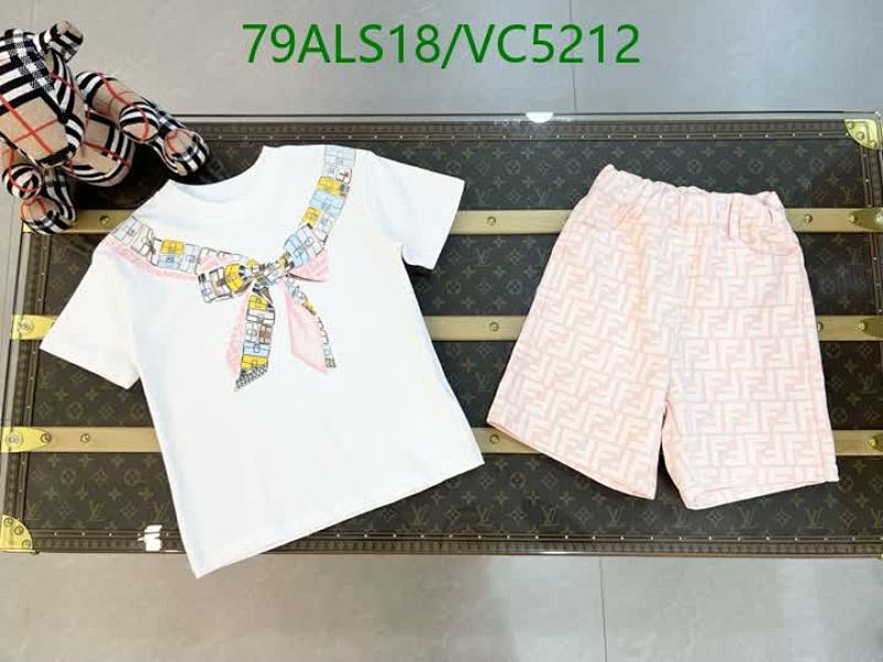 Fendi Kids' Cotton T-Shirt & Shorts Set - Stylish & Comfortable for Children