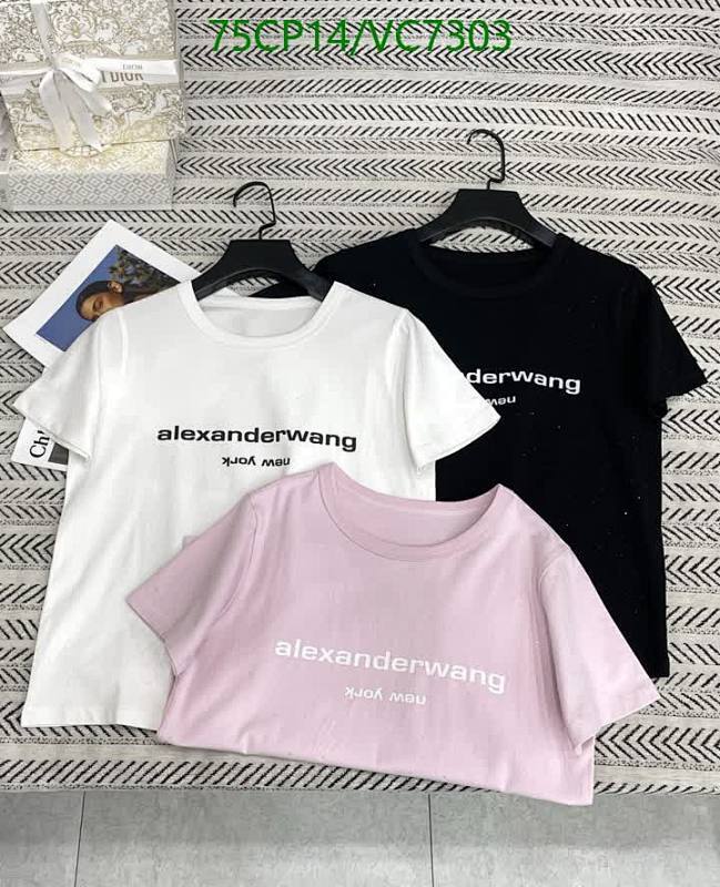 Alexander Wang Women's Cotton Crewneck T-Shirt - Comfortable & Stylish Tops